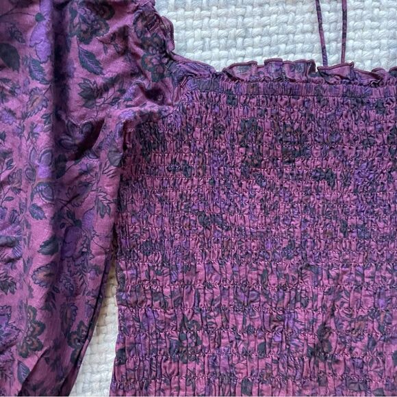 NWT Free People Smock It To Me Mini Dress Large - Picture 3 of 6